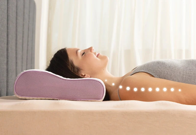 See lõdvestab kaela ja pakub ergonoomilist tuge.