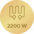 Suur võimsus 2200 W1