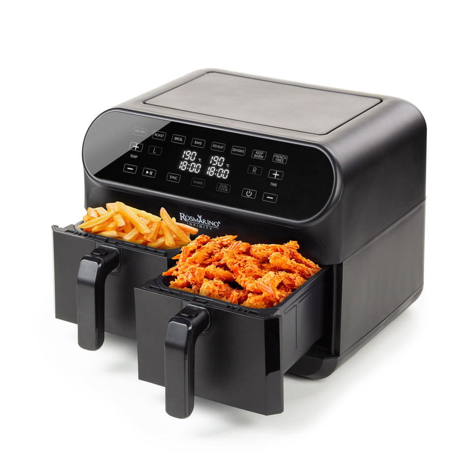Kuumaõhufritüür Rosmarino Infinity PRO XXL kahe korviga