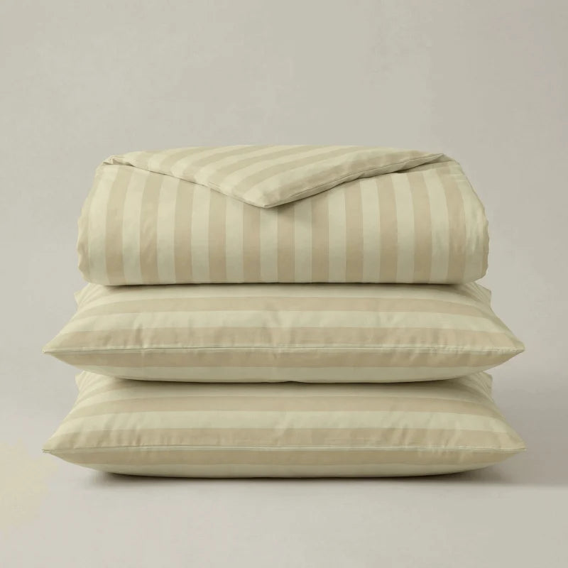 Puuvillasatiinist PREMIUM voodipesu Svilanit Isabella Beige