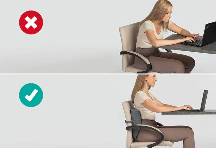 Ergonoomiline padi aitab säilitada õige kehahoiaku.