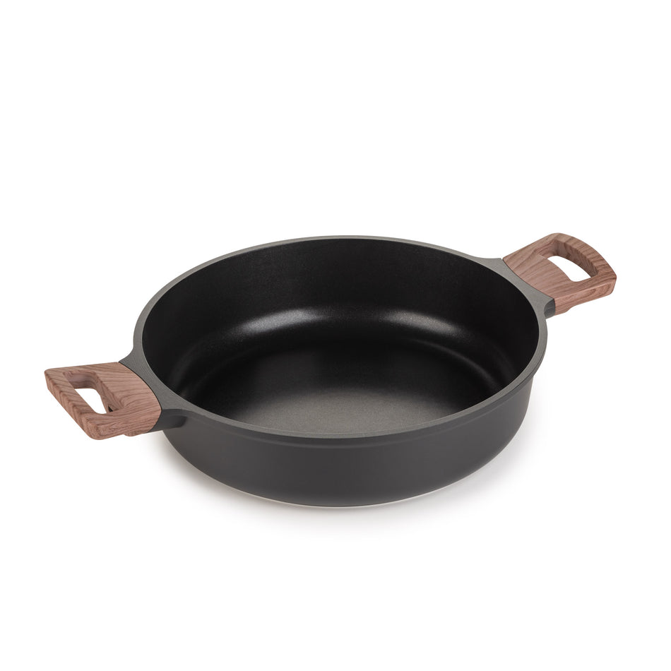 Madal hautamispott Rosmarino Black Line II – 28 cm