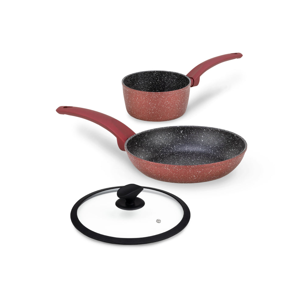 3-osaline Rosmarino Lava Stone Grape kööginõude komplekt