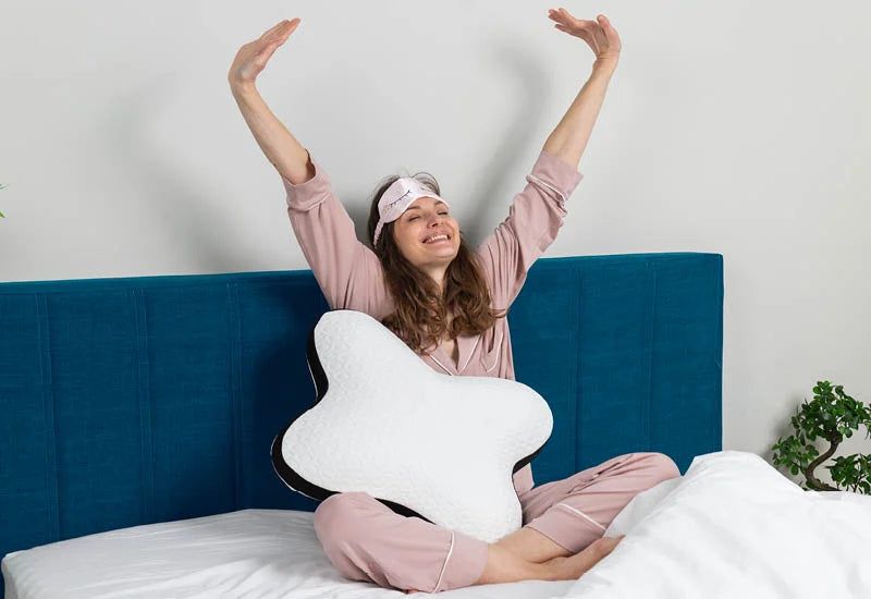 <div>Ergonoomiline liblikakujuline padi rahulikumate ööde heaks</div>